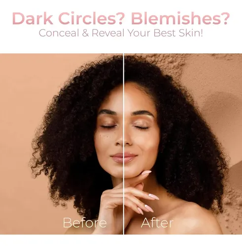 Maquillaje Mineral Dark Concealer En Polvo 1 Oz De Sweet