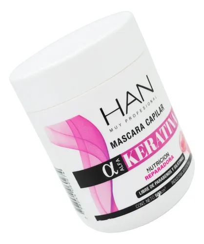 Han Alfa Keratina Máscara Nutritiva Reparadora Dañado 500ml