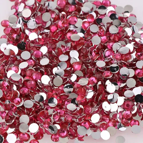 10 000 Diamantes De Imitación De Resina Con Revestimiento De