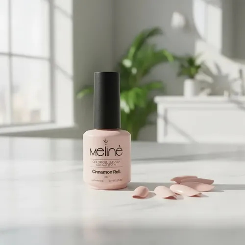 Esmalte de uñas color semipermanente Meliné ESMALTE SEMIPERMANENTE Nude de 15mL de 1 unidades color Cinnamon Roll 939