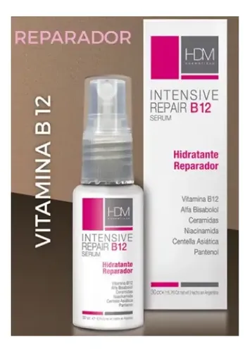 Hdm Intensive Repair B12 Serum Reparador Multiaccion X 30cc.