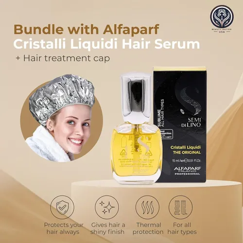 Protector Térmico Alfaparf Cristalli Liquidi 2×1.2 Oz +