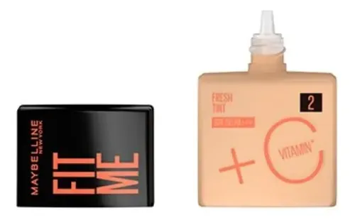 Base De Maquillaje Maybelline Fit Me Vitamina C Fps50 30 Ml.