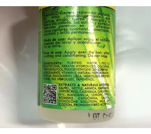 Kit De Cuidado Del Cabello Boe Cosmetics Crecepelo Con Gotas