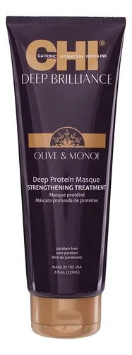 Mascarilla Capilar Chi Deep Brilliance Protein 236ml Para Ca