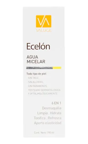 Ecelon Agua Micelar Para Todo Tipo De Piel 6en1 Valuge 190ml