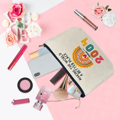 Bolsa De Maquillaje Ancpeany Para Regalo De 21 Cumpleaños Pa
