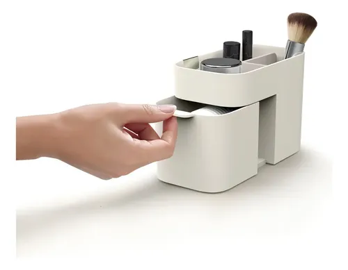 Organizador De Cosméticos Josep Joseph Viva Compacto Blanco