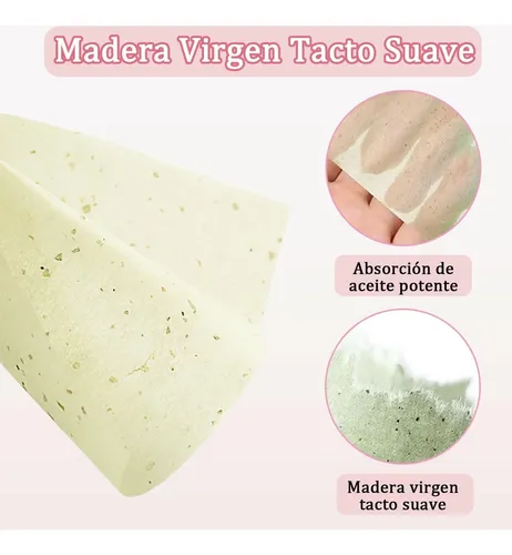 300 Hojas De Papel Absorbente Facial, For Limpiar La Piel