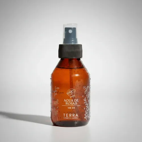 Agua De Rosas Tónico Facial 120cc. Cosmética Natural