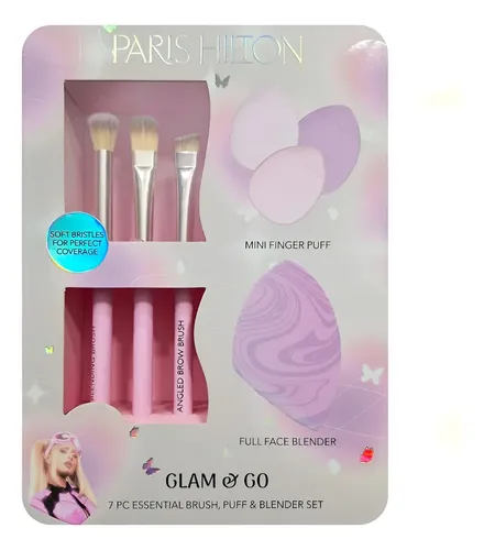 Brochas De Maquillaje Y Accesorios Set Paris Hilton