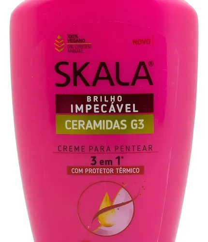 Skala Ceramidas G3 Crema De Peinar Protector Termico Vegano