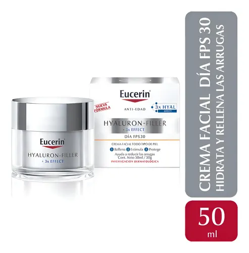 Eucerin Hyaluron-filler Crema De Día Anti-edad Fps 30 X 50ml