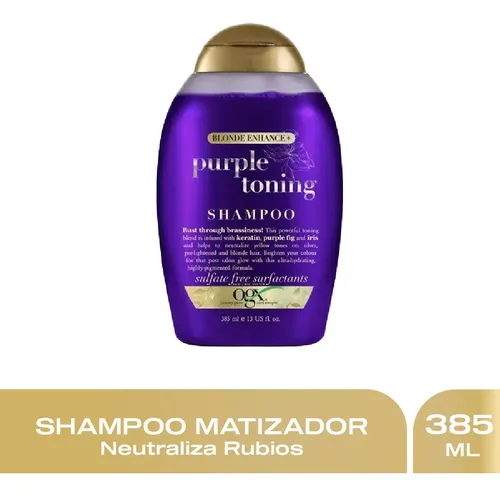 OGX PURPLE TONING SHAMPOO x385ml
