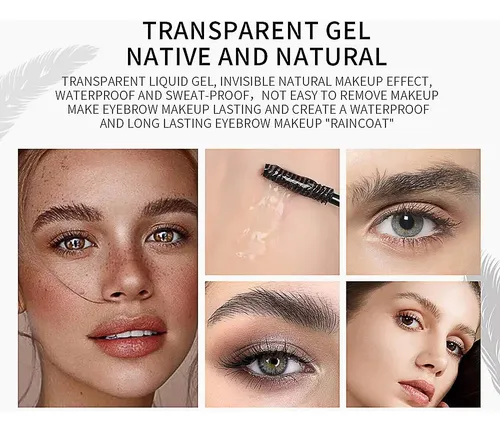Gel De Fijación De Cejas Dageda Transparente Paquete De 2 Un