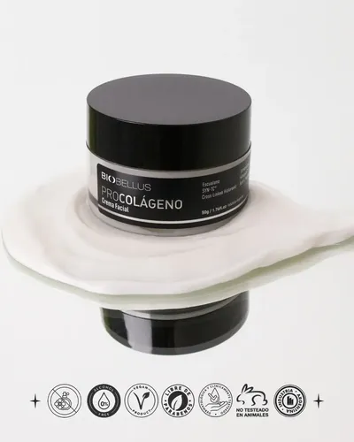 Crema Facial Procolágeno Firmeza Hidratación 50g Biobellus Momento De Aplicación Día/noche Tipo De Piel Madura