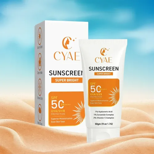 Protección Solar Spf50 De Cyae 50 G Con Ácido