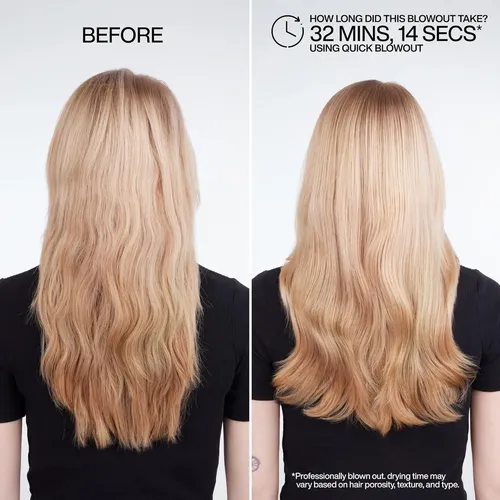 Redken Quick Blowout Spray Protect. Calor 450f Cabello Fino