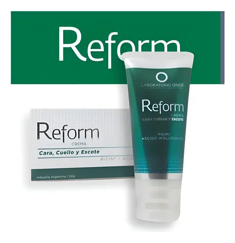 Crema Facial Antiarrugas Reform Hialuronic Cuello,escot Once