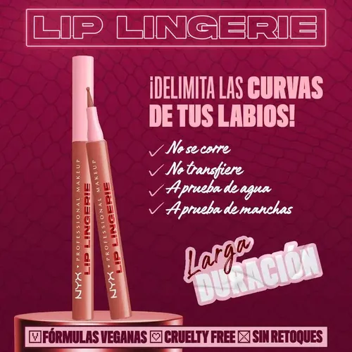 Nyx Pmu Lip Lingerie Lip Stain After Hours, 1 Ml
