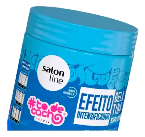 Salon Line To De Cacho Gelatina Efecto Intensificador 550gr