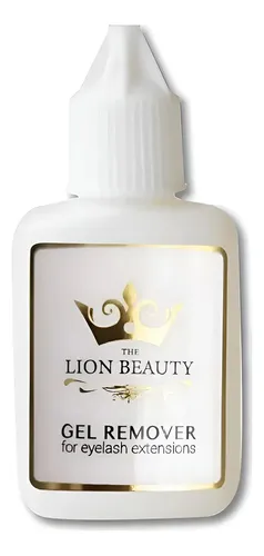 Removedor En Gel The Lion Beauty – Extensiones De Pestañas Transparente