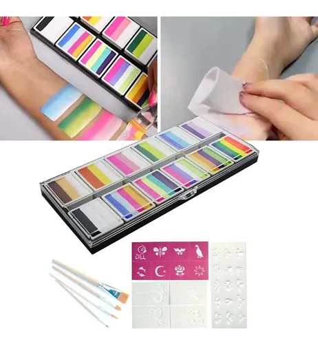 Kit De Pintura Para Niños, Paleta De Pintura Soluble