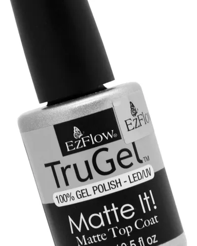 Ezflow Trugel Top Coat Matte It Esmalte Semipermanente 14ml