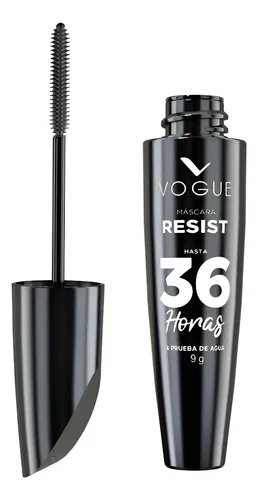 Vogue Máscara Resist 36 Horas De Duración Waterproof Negro