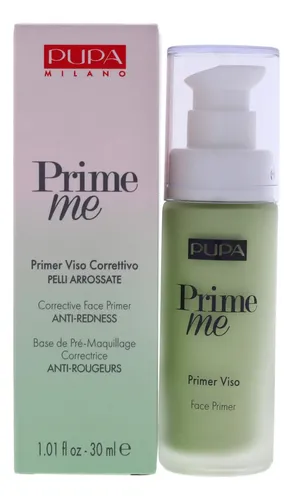 Primer Facial Pupa Milano Prime Me Corrector Antienrojecimie