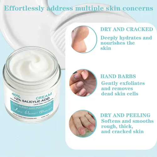 Crema Para Pies, Nutritiva, Hidratante Y Suavizante, Cuidado Multicolor