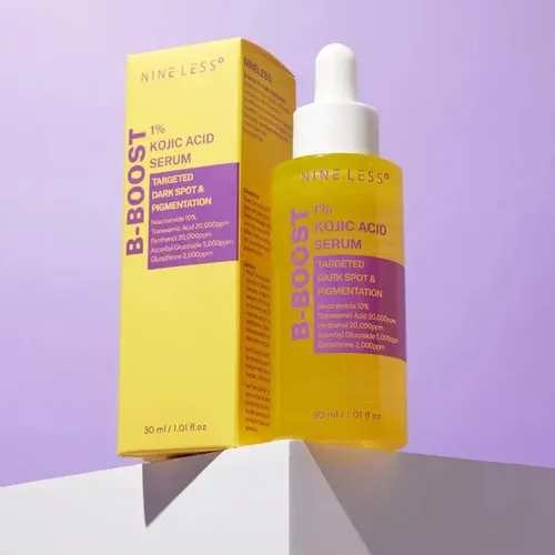 Nineless B-boost Kojic Acid Serum 1% – 30ml Momento De Aplicación Día Tipo De Piel Todo Tipo De Piel