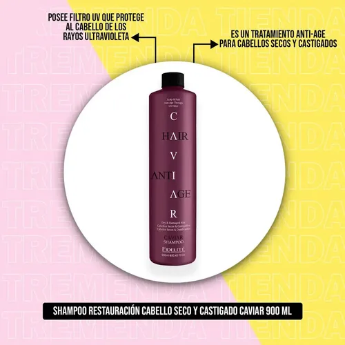 Shampoo Fidelite Caviar Cabellos Secos Y Castigados 900 Ml