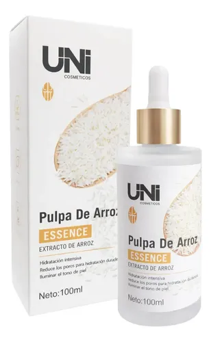 Serum Facial De Arroz Y Acido Hialuronico 100ml Hidratante Todo Tipo De Piel Día/noche