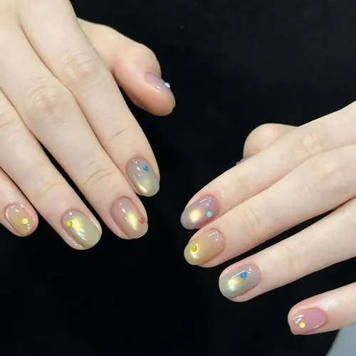 Ofrecemos Alta Calidad. Parche De Uñas Usable De Lunares De