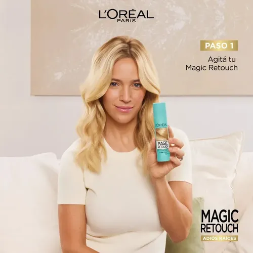 Retocador De Raiz Spray Magic Retouch L’oréal Paris Tono Castaño Claro