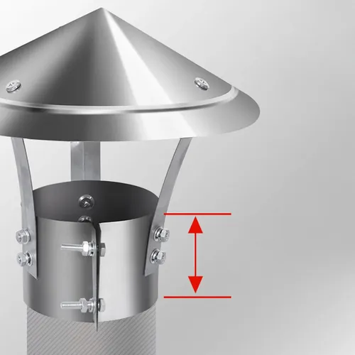 Cubierta De Ventilación Para Tapa De Lluvia Para Estilo C