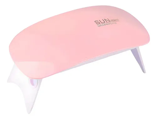 Esmalte en gel Mini LED Cabin, UV Sun, portátil, 6 W, color blanco, bivolt, 110 V-220 V