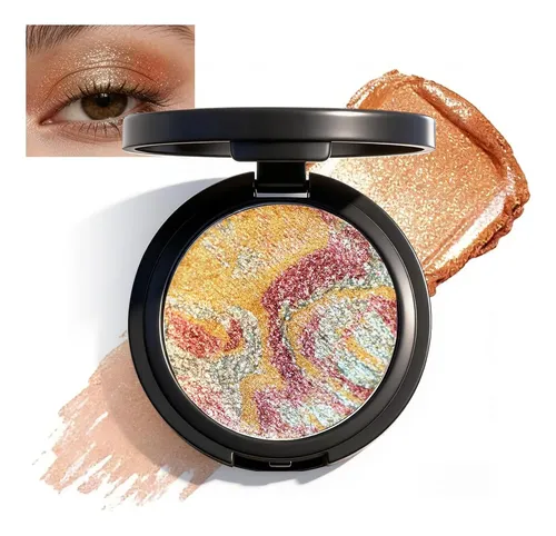 Paleta De Sombras Desert Sunset Glitter U-shinein