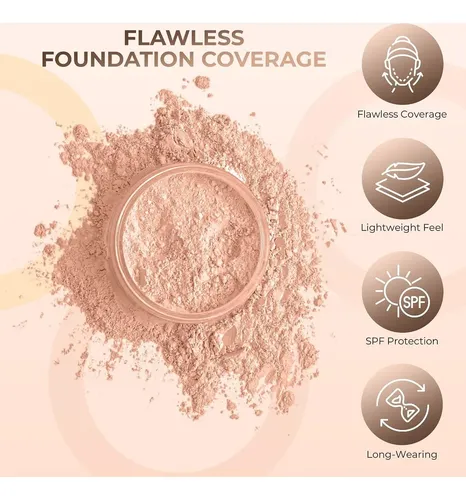 Base Mineral Suelta 1 Oz Light Tan Sweet Face Minerals