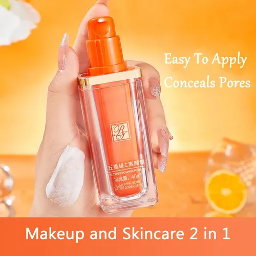 Meiplumlai Cc Cream Vitamina C Full Coverage Natural Light
