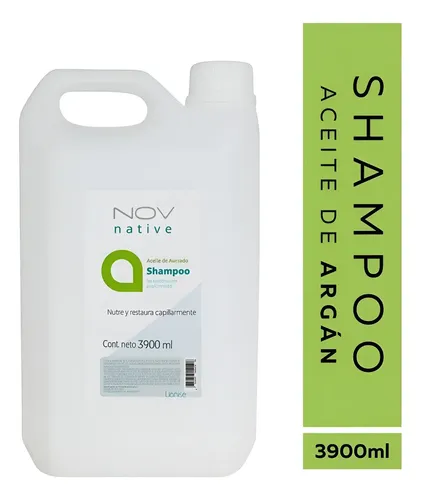 Shampoo Nov Native Aceite De Argan X 3900 Ml