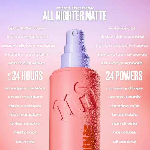 Urban Decay All Nighter Spray Fijador De Maquillaje 118ml