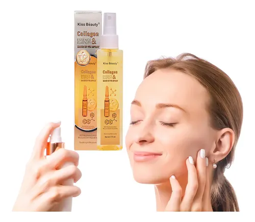 Fijador Y Primer Rostro Kiss Beauty Esencia Colágeno Spray 175ml