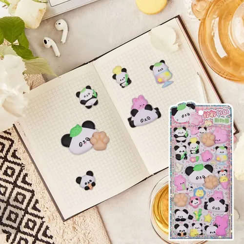 Pegatinas 3d Y Pegatinas Para Glúteos De Panda, Pegatinas Ro
