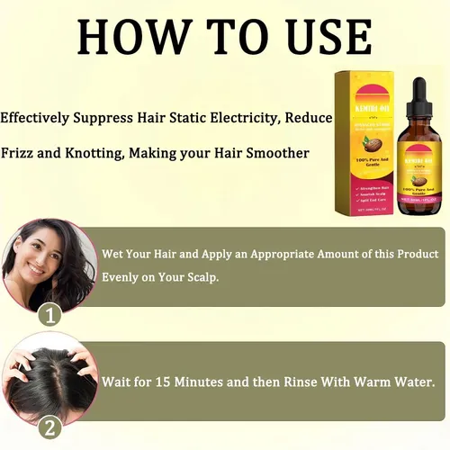 Aceite Kemiri Avanzado Para Fortalecer El Cabello, X