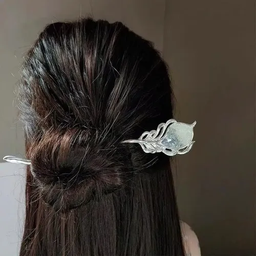 6 Palillos For El Pelo Vintage Y Estilo Chino, Retro