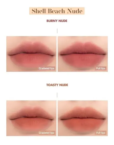 Labial Coreano Rom&nd – Zero Velvet Tint 5.5g Color 16 Burny Nude