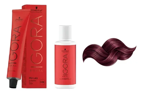 Tintura Igora Royal 9.98 + Oxidante Igora – Schwarzkopf 60g