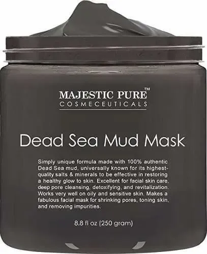 Mascarilla Facial Majestic Pure de Lodo del Mar Muerto para Piel Grasa, 250 g